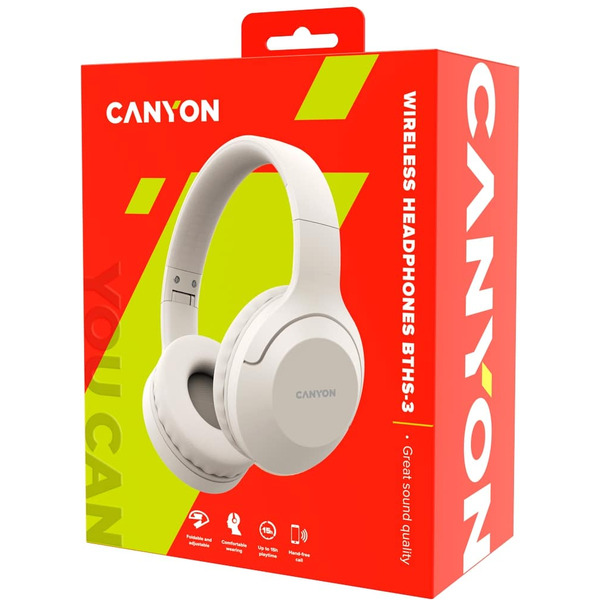 Беспроводные наушники Canyon BTHS-3 (CNS-CBTHS3BE)