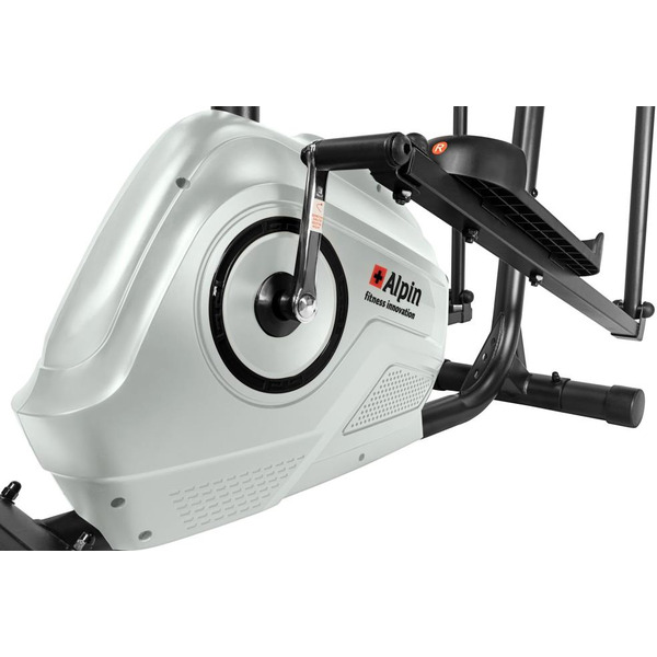 Эллиптический тренажер Alpin Sante X-172 белый (с сиденьем)