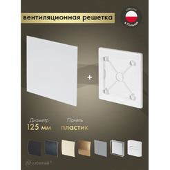 Решетка с панелью Awenta RW125-PTB125
