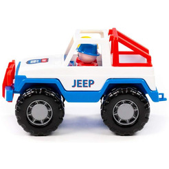 Автомобиль Полесье джип Сафари 90331 (белый/синий)