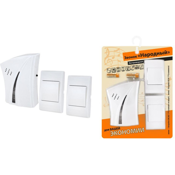 Беспроводной дверной звонок TDM SQ1901-0103