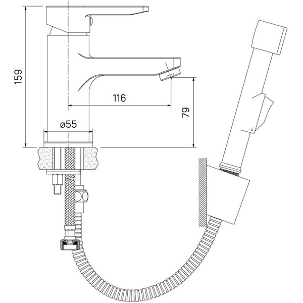 Смеситель IDDIS SENSB00i08