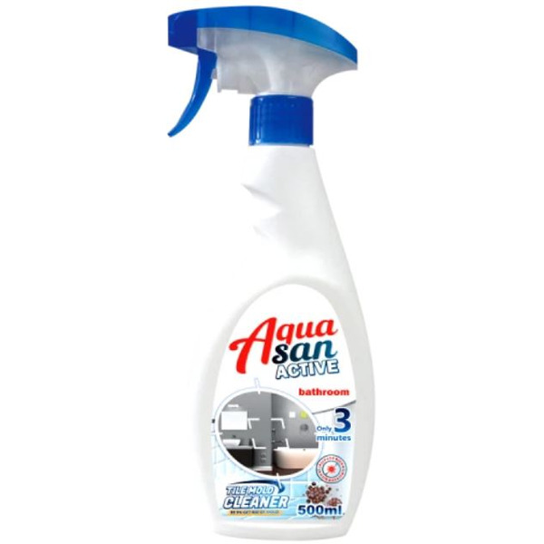 Спрей чистящий для ванной комнаты AQUASАN Active 500 мл