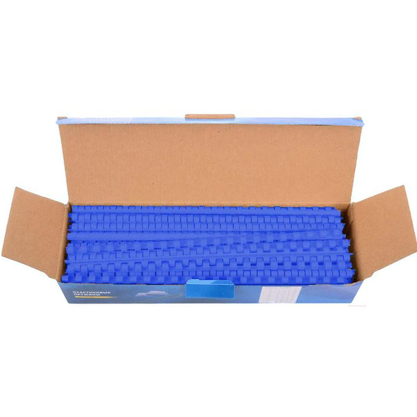 Пластиковые пружины Office Kit 8мм / BP2013 (100шт, синий)