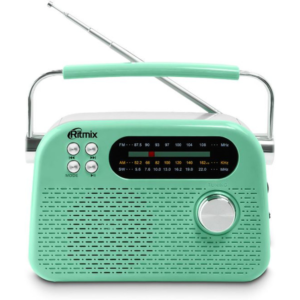 Радиоприёмник RITMIX RPR-045 (мятный)
