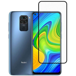 Защитное стекло CASE Full Glue для Xiaomi Redmi Note 9 (черный)