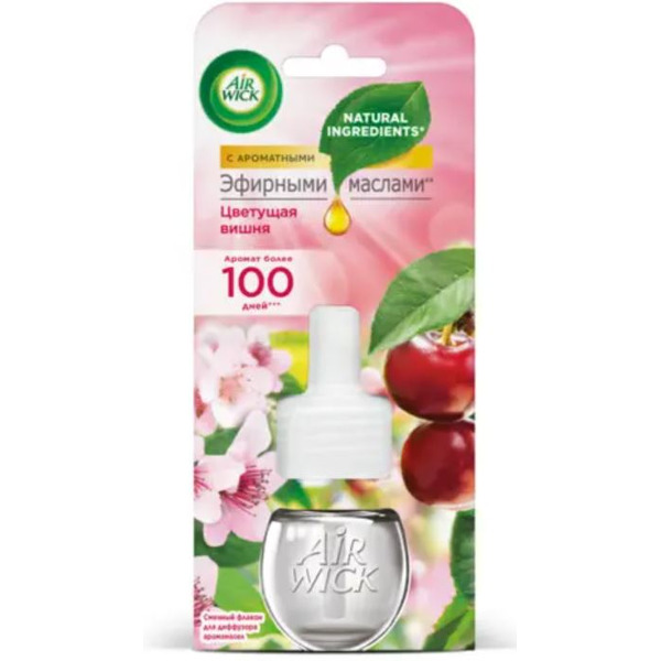 Сменный флакон для диффузера аромамасел AIR WICK Цветущая вишня 19мл 0011169322