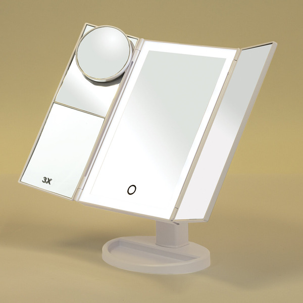 Зеркало косметическое Brabix 609337