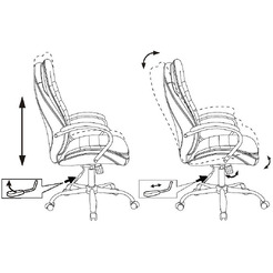 Кресло Бюрократ T-9950SL Fabric (светло-коричневый Velvet 90)