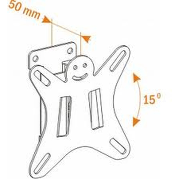 Кронштейн HOLDER LCDS-5002мет.