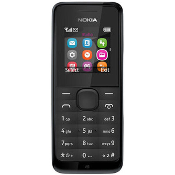 Сотовый телефон Nokia 105 DS RM-1133, black