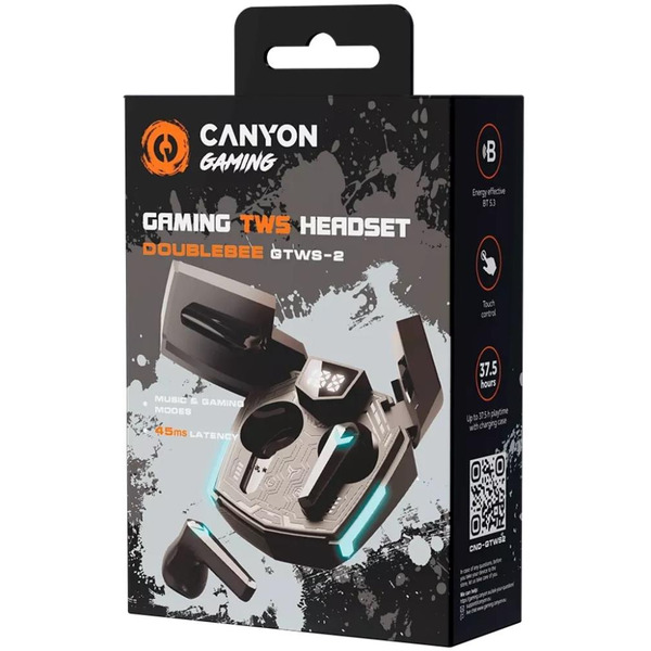 Наушники Canyon Doublebee GTWS-2 (CND-GTWS2B) черный