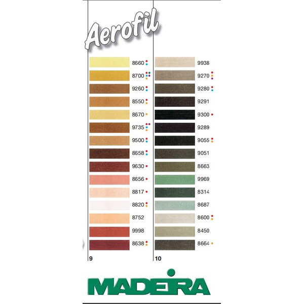 Нитки швейные АЭРОФИЛ 9260 №120 400 м