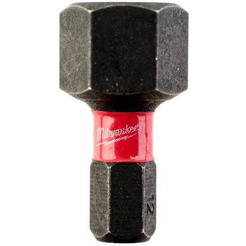 Бита для шуруповерта MILWAUKEE Shockwave Hex12 25mm (2 шт.)