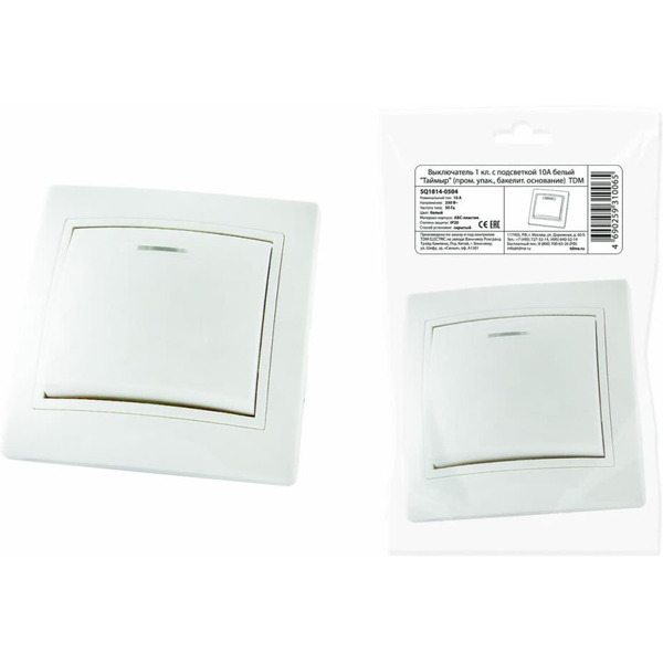 Выключатель TDM Таймыр SQ1814-0504