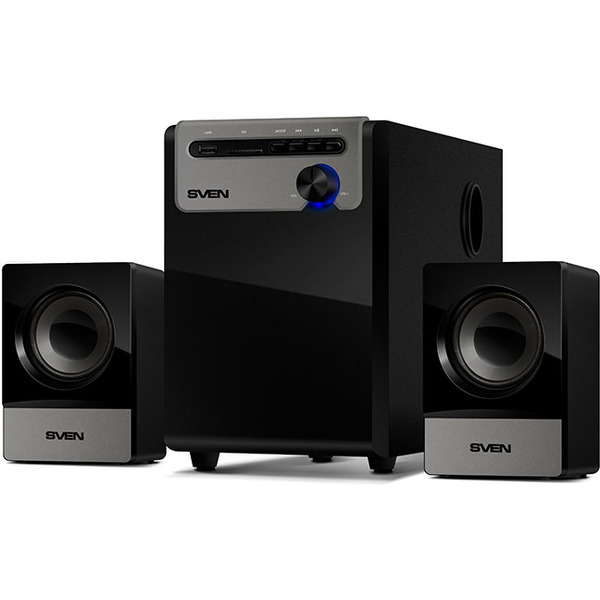Акустическая система SVEN MS-110 Black-Silver