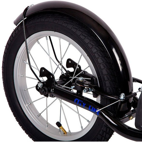 Самокат Novatrack City Line (18STAMPN1CL.BK8) черный