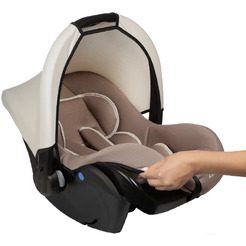 Автокресло Zlatek Колибри Lux KRES4036 (светло-коричневый)