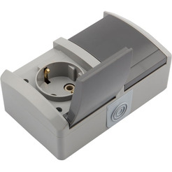 Блок из 2 розеток горизонтальный KRANZ INDUSTRIAL KR-78-0613