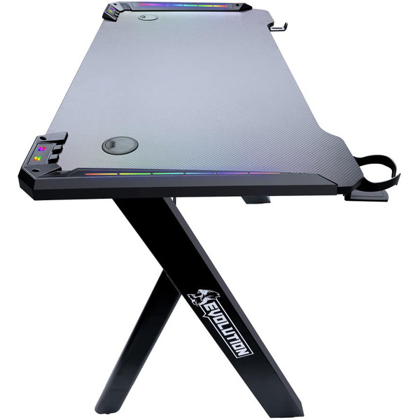 Стол компьютерный игровой EVOLUTION Radiant RGB