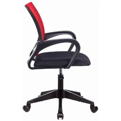 Кресло Бюрократ CH-695NLT (красный TW-35N/черный TW-11)