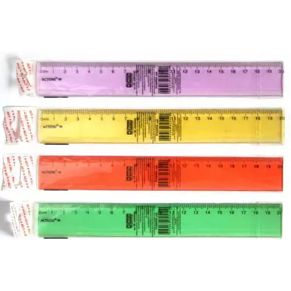 Линейка флюоресцентная ACTION APR20/FL