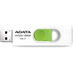 USB флэш накопитель A-Data UV320 32GB (белый/зеленый)