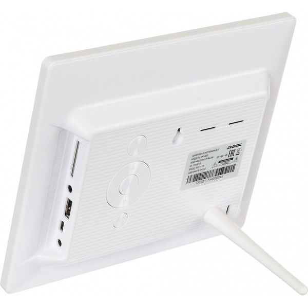 Цифровая фоторамка Digma PF-843 (белый)