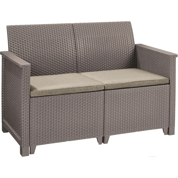 Набор садовой мебели Keter Elodie 2 seater 254091 (капучино)