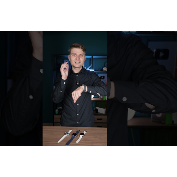 Умные часы Samsung Galaxy Watch 8 Classic 46 мм LTE (SM-L505FZWACAU) серебристый