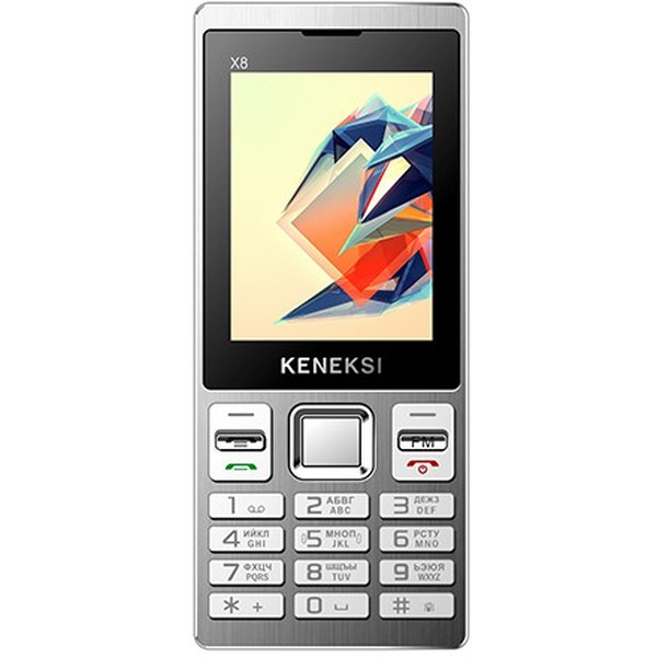 Телефон стандарта gsm KENEKSI X8 silver