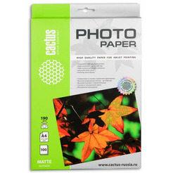Фотобумага Cactus CS-MA4190100