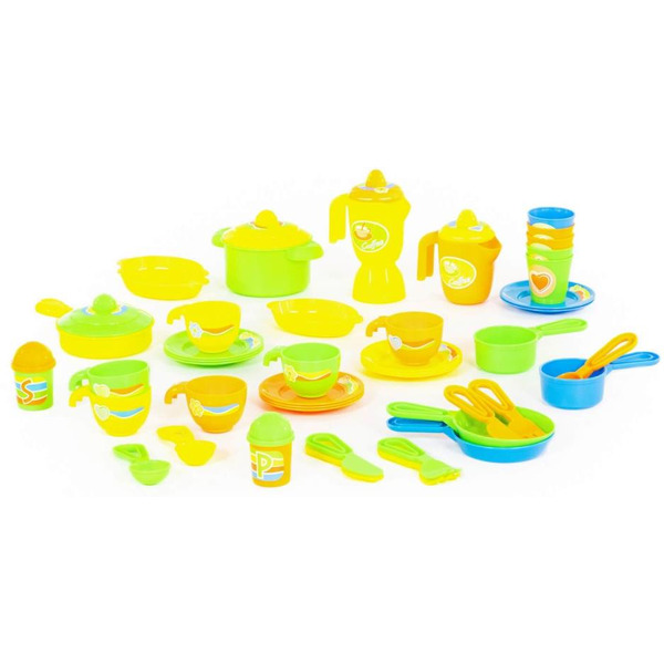 Набор игрушечной посуды Полесье 67906 (50 элементов)
