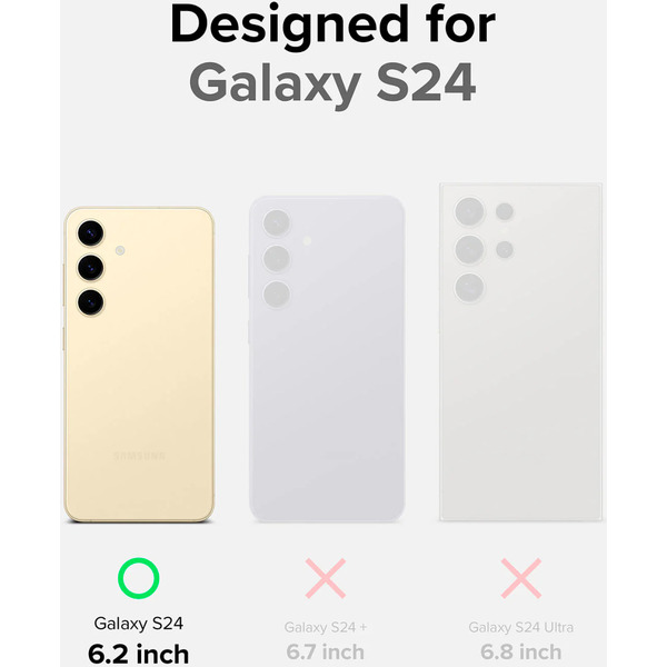 Чехол Ringke ONYX для Samsung Galaxy S24 BLACK