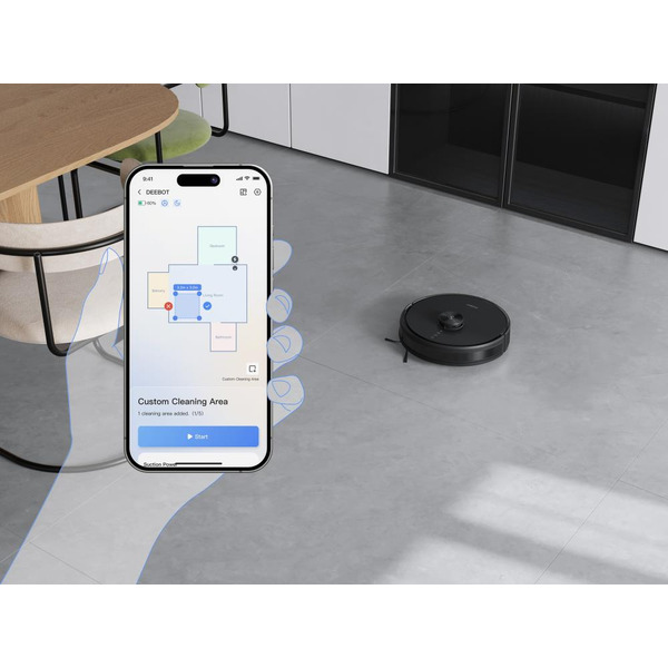 Робот-пылесос Ecovacs Deebot Y1 Pro DLX34 (черный)