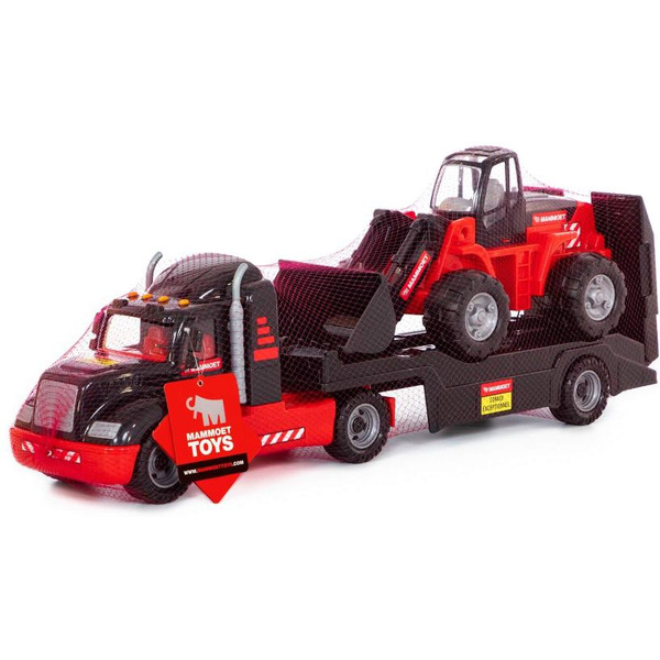 Автомобиль-трейлер + трактор-погрузчик Полесье 56993 206-01 MAMMOET