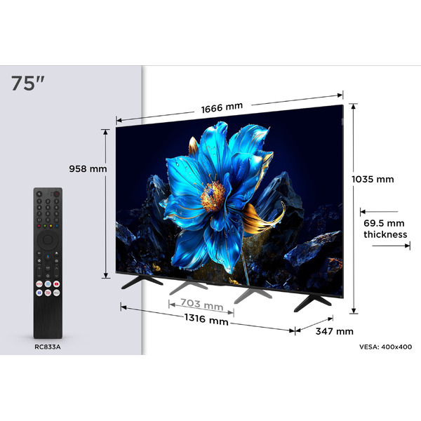 Телевизор TCL 75QLED780K