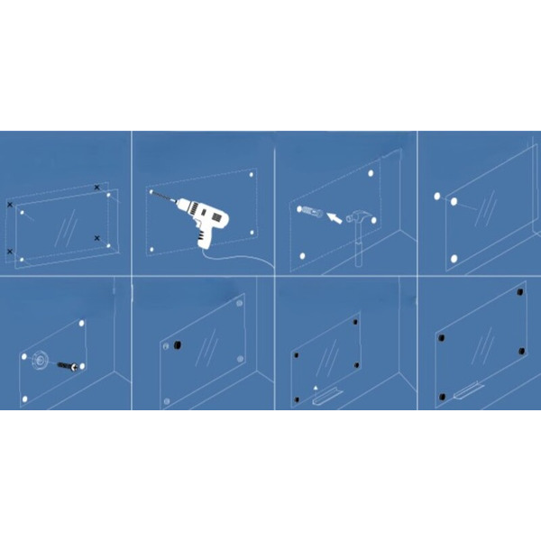 Доска магнитно-маркерная DELI 8735B