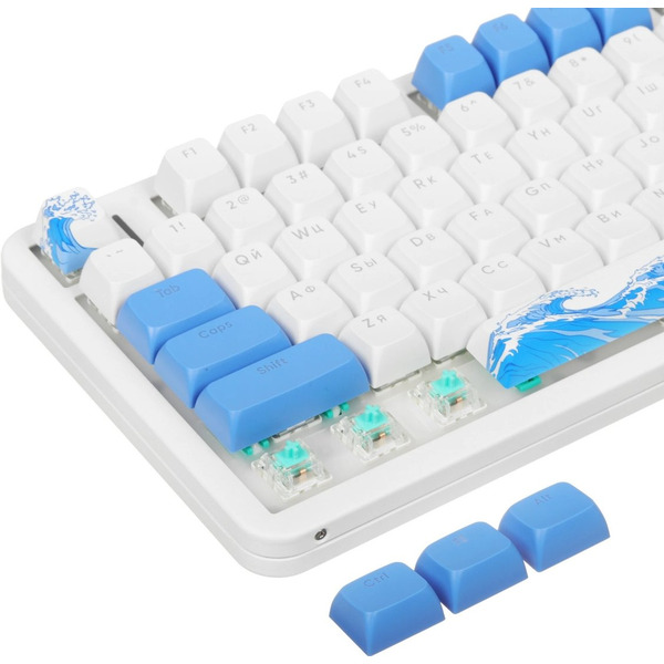 Клавиатура Red Square Alumix TKL Aquarius v2 RSQ-20064 (g3ms Sapphire)