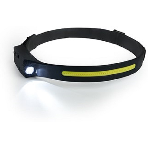 48525 Фонарь налобный c аккумулятором 5W 1500mAh IP44 USB type-C, ABS пластик, резина, TH2310 Feron