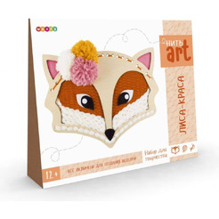 Набор для создания поделок/игрушек Woody НитьАрт. Лиса-краса 03090