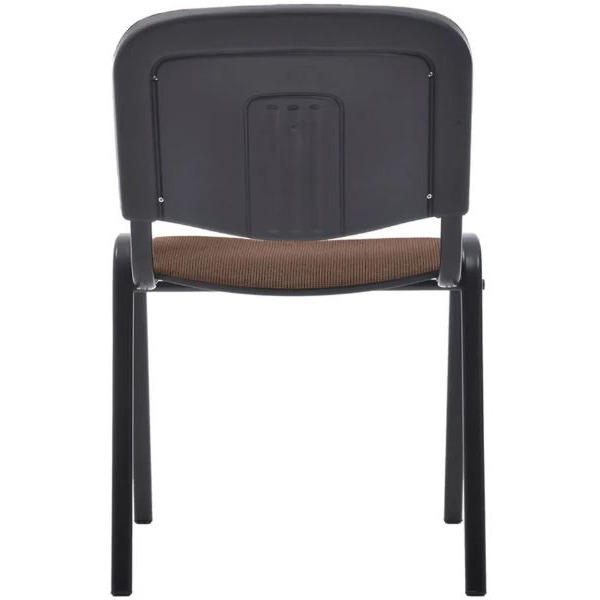 Офисный стул Helmi Изо HL-F01 / 359853 (черный/коричневый с бежевым)