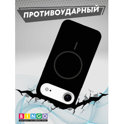 Чехол-накладка Bingo Silicone Magnetic для Apple iPhone 17 Air (черный)