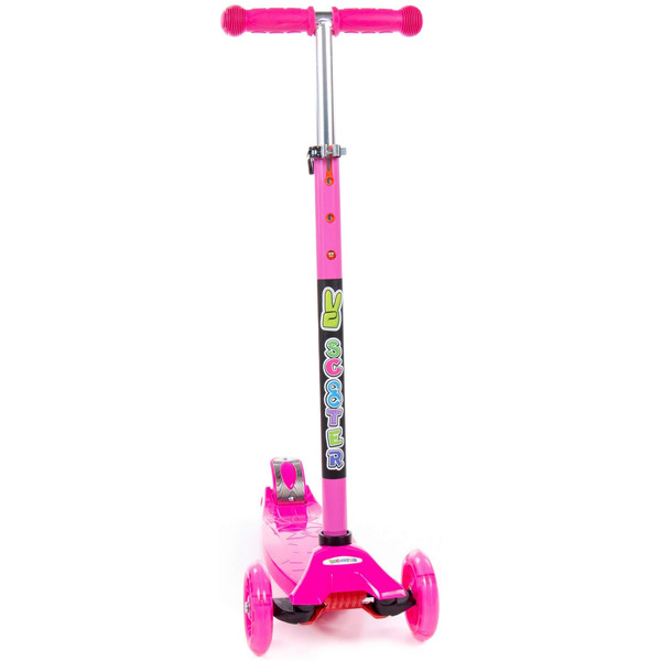 Детский самокат Полесье 94490 0072 (малиновый)