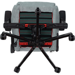 Кресло игровое Knight N1 Fabric Light-28 (1626368) серо-голубой