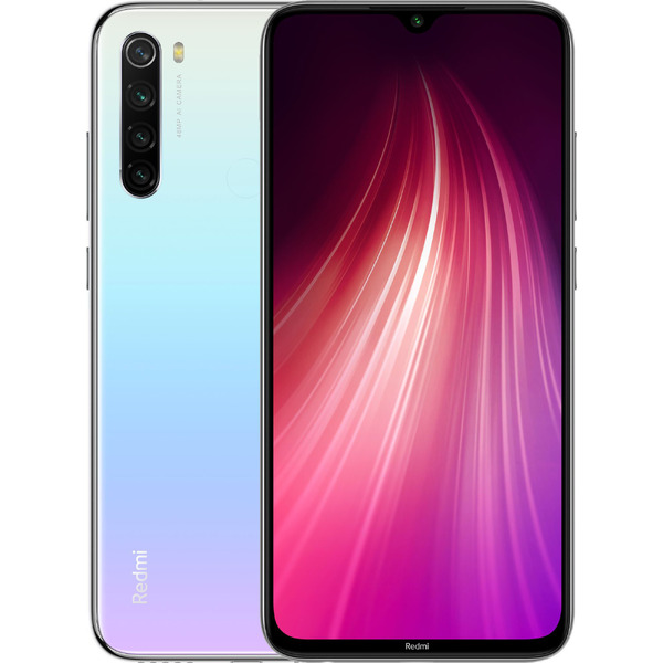 Смартфон Xiaomi Redmi Note 8 4GB/128GB Moonlight White EU