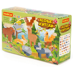 Конструктор Полесье Макси Лесные жители 94906