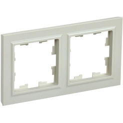 Рамка IEK Brite РУ-2-БрКр