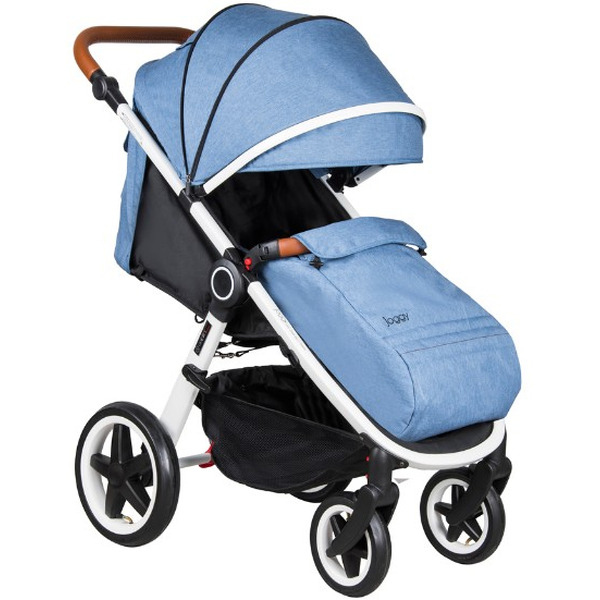 Прогулочная коляска COLETTO Joggy (индиго/белая рама)