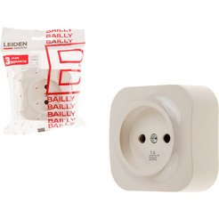 Розетка Leiden Electric Bailly 806023 (бежевый)